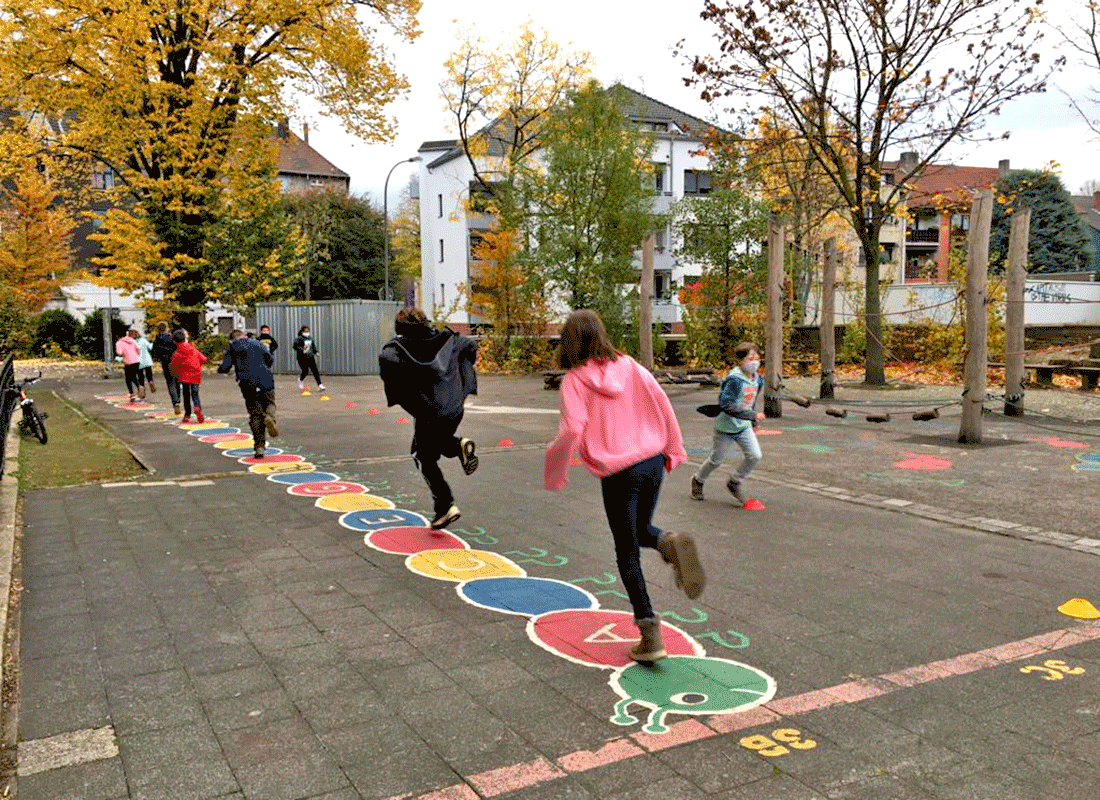 Kunstunterricht an der Grundschule Feldsieper Schule
