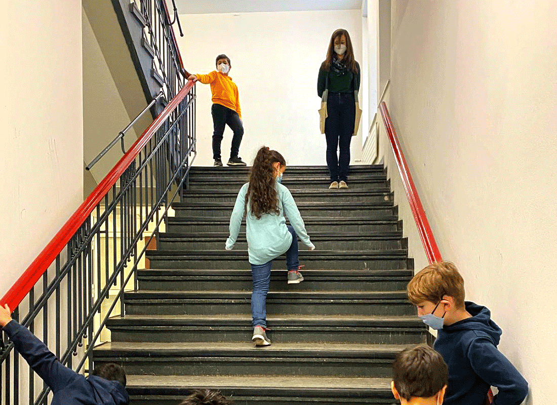 Treppenrechnen an der Grundschule Feldsieper Schule