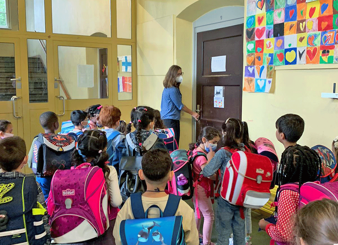 Einschulung am Teilstandort der Feldsieper Schule Bochum