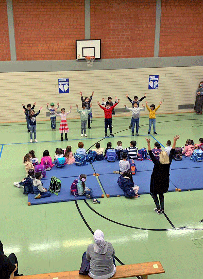 Einschulung am Teilstandort der Feldsieper Schule Bochum