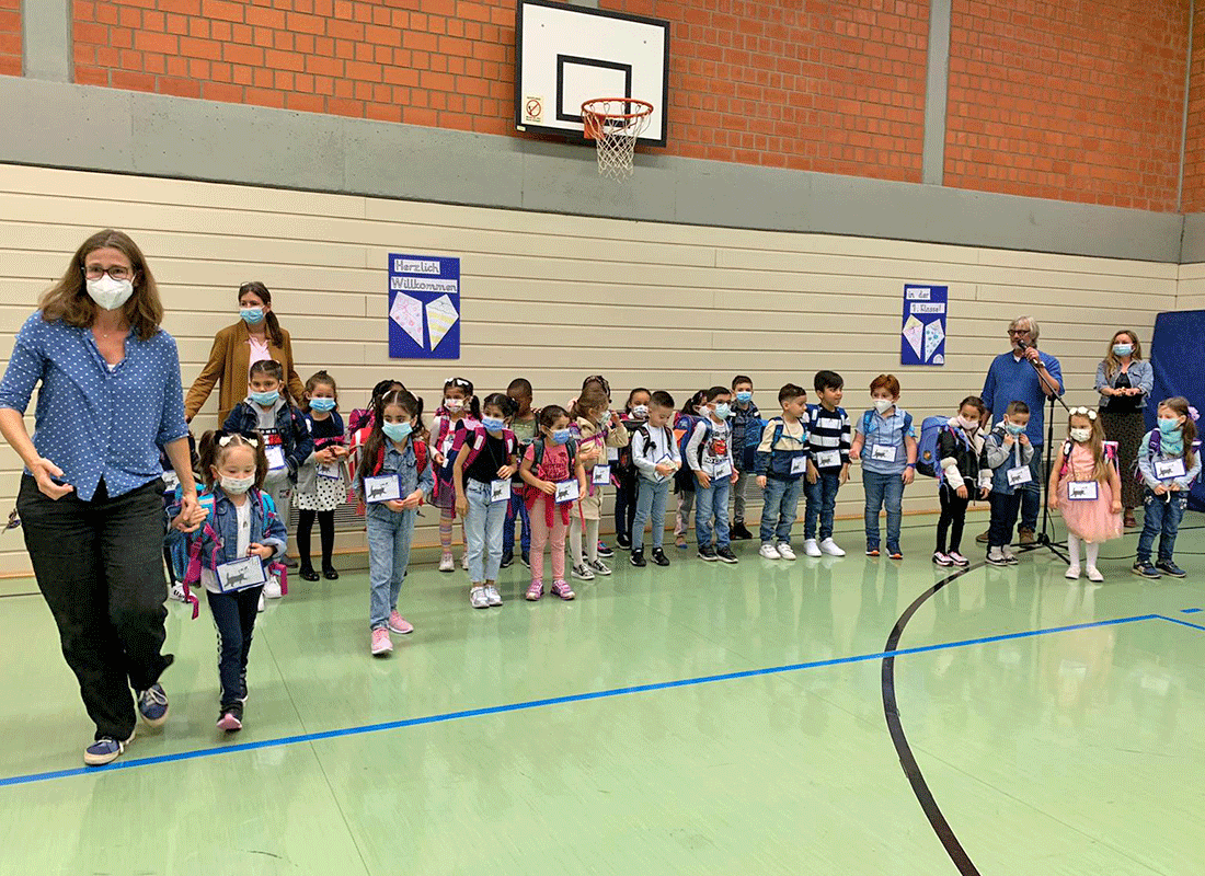 Einschulung am Teilstandort der Feldsieper Schule Bochum