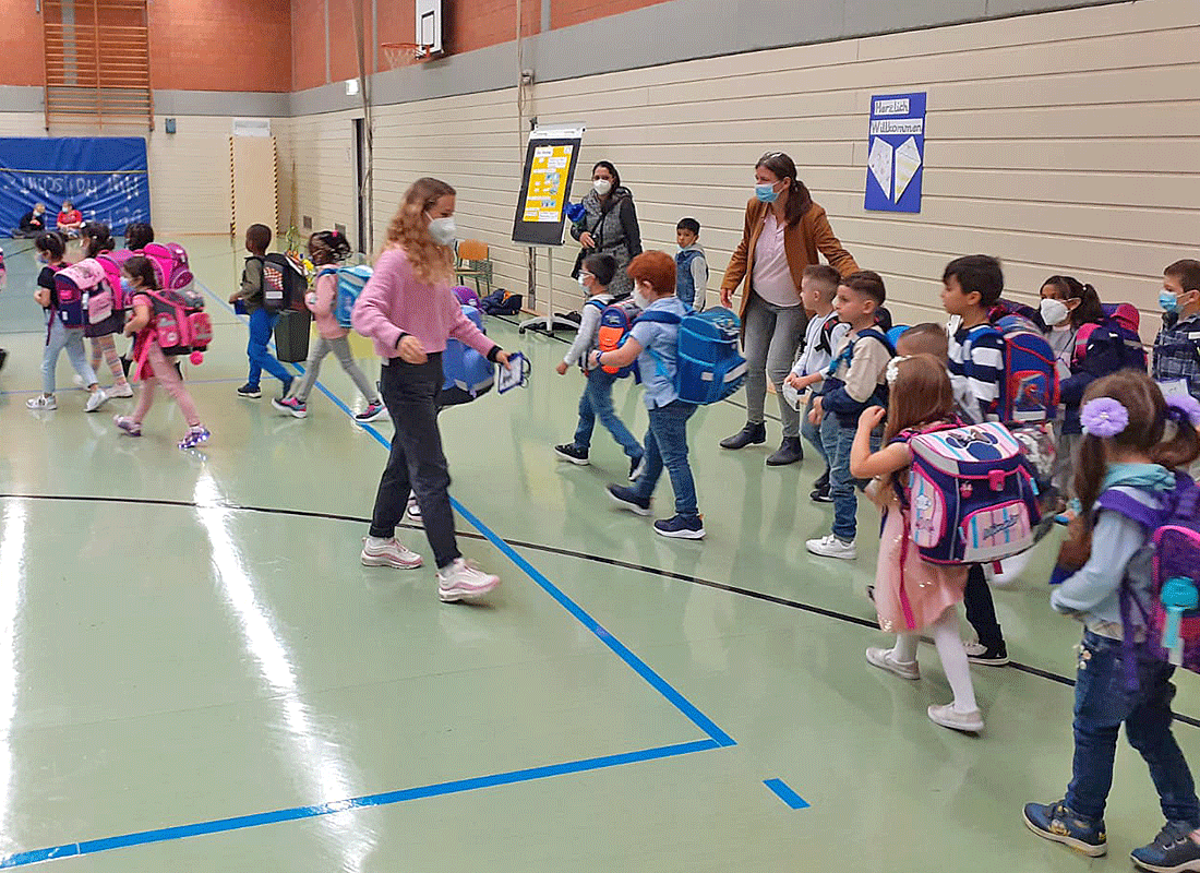 Einschulung am Teilstandort der Feldsieper Schule Bochum