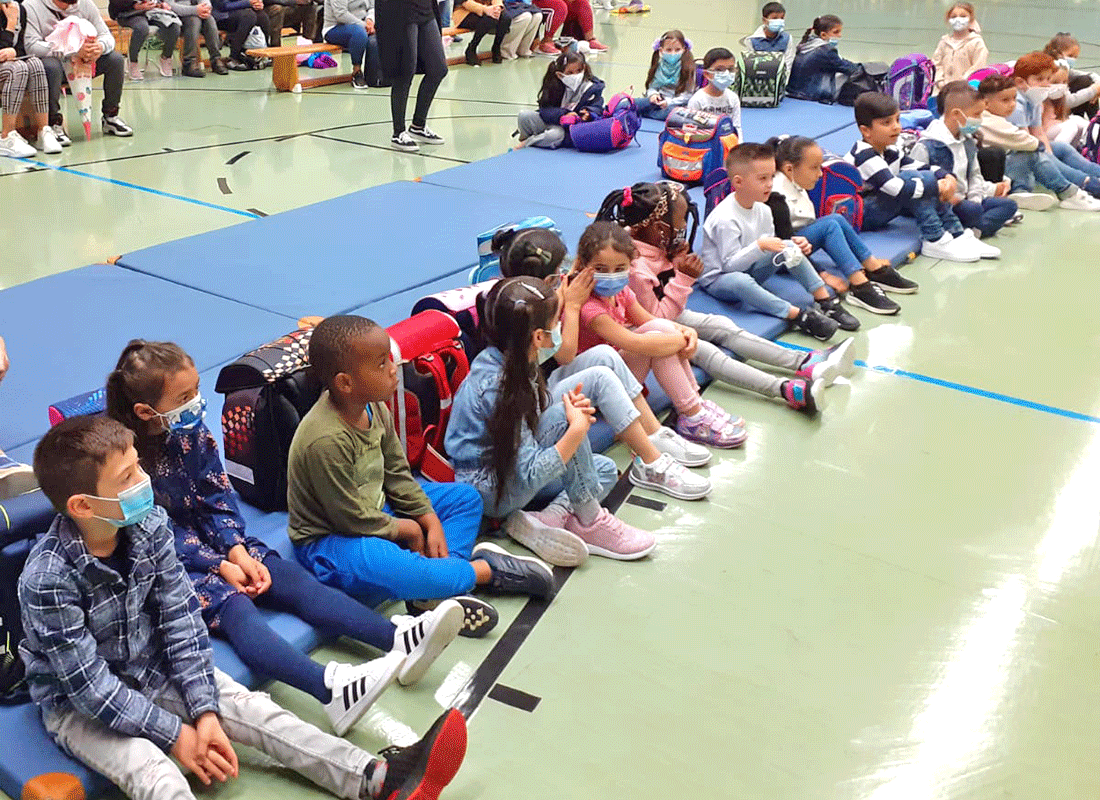 Einschulung am Teilstandort der Feldsieper Schule Bochum