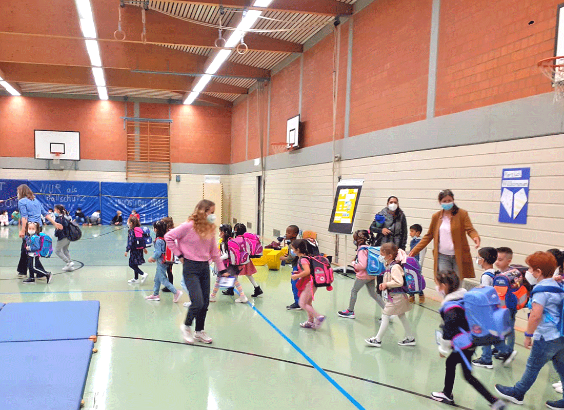 Einschulung am Teilstandort der Feldsieper Schule Bochum