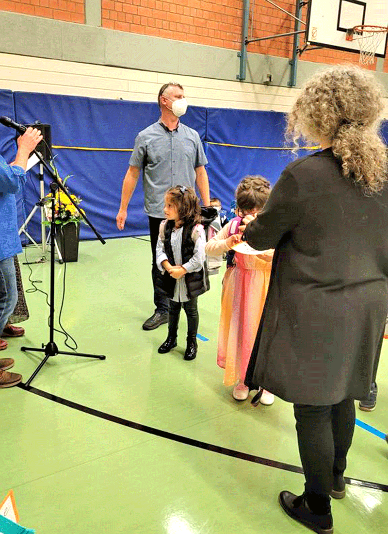 Einschulung am Teilstandort der Feldsieper Schule Bochum