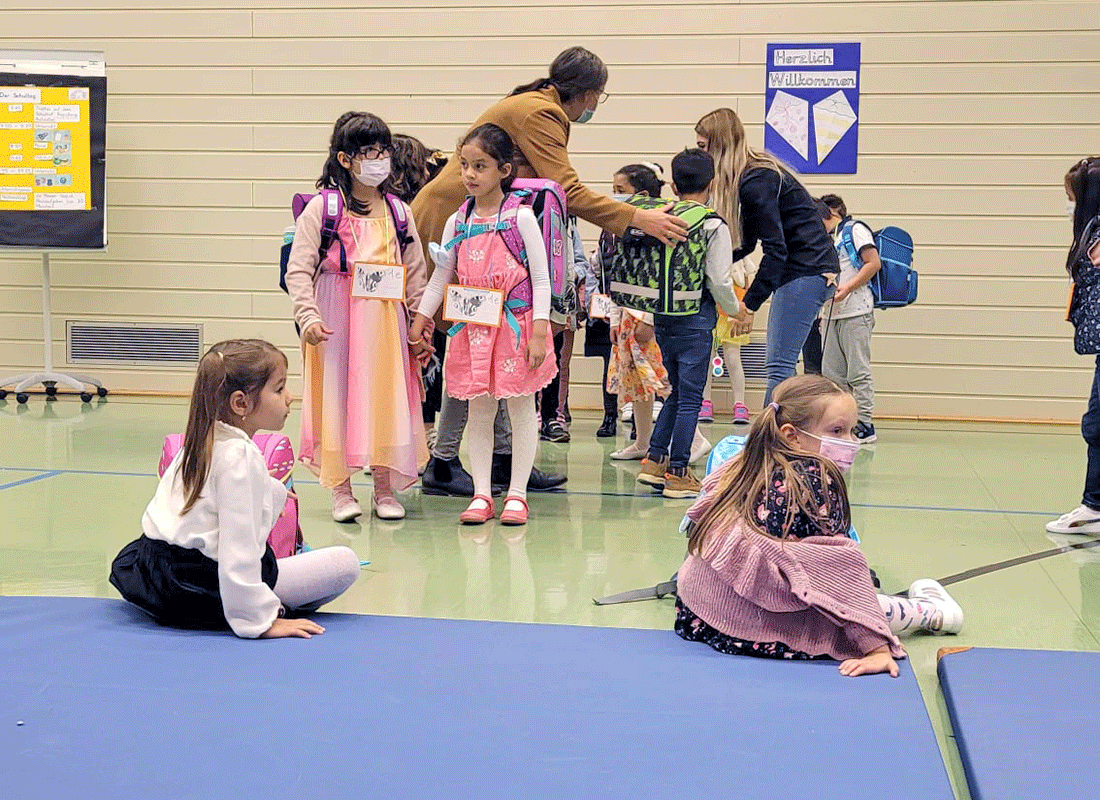 Einschulung am Teilstandort der Feldsieper Schule Bochum