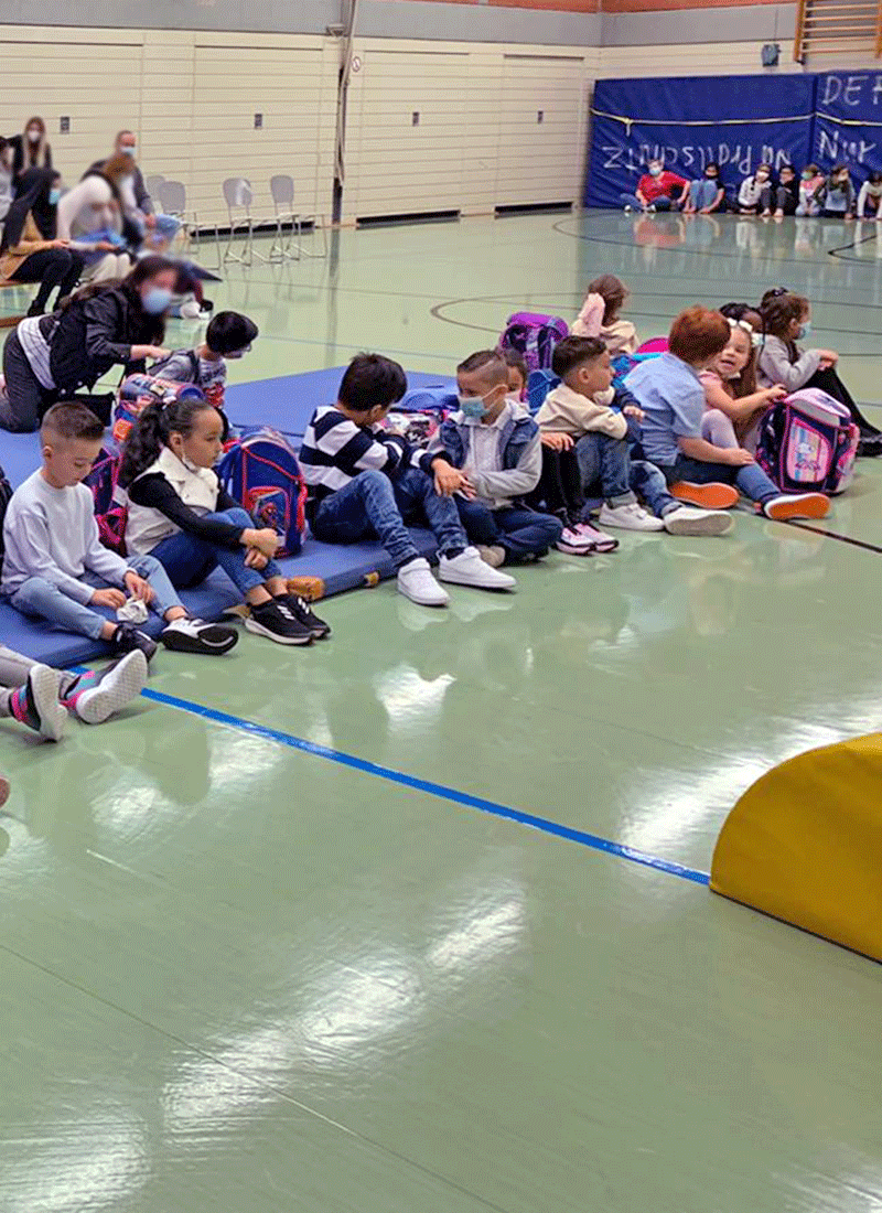 Einschulung am Teilstandort der Feldsieper Schule Bochum
