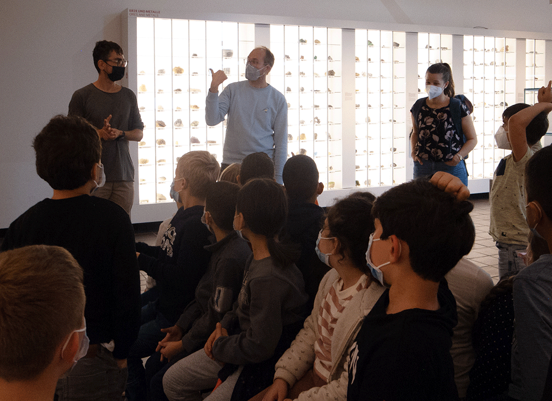 Besuch der Klasse 3b im Bergbaumuseum Bochum