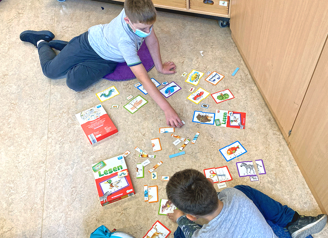 Freiarbeit an der Grundschule Feldsieper Schule