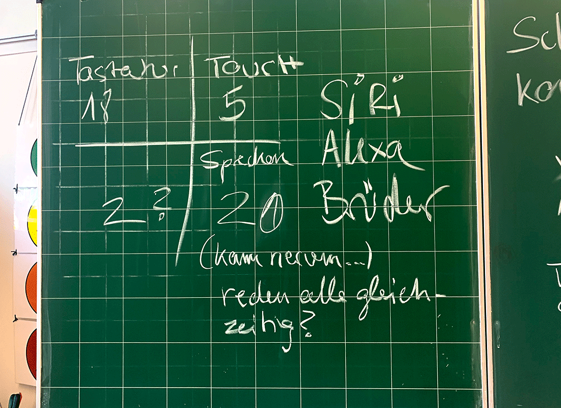 Aus dem Unterricht in der Feldsieper Schule Bochum