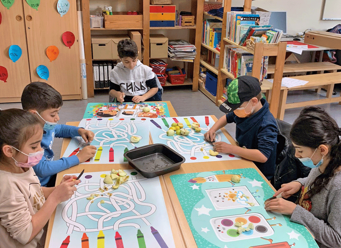 Aus dem Unterricht in der Feldsieper Schule Bochum