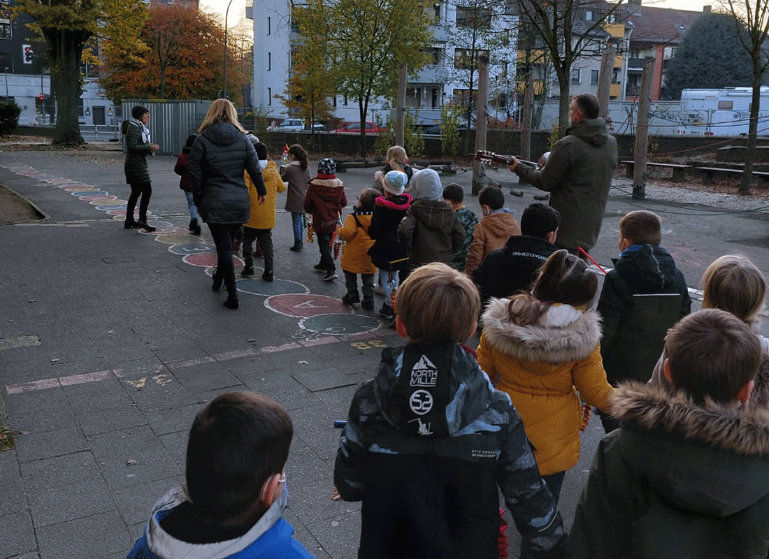 Aus dem Unterricht in der Feldsieper Schule Bochum