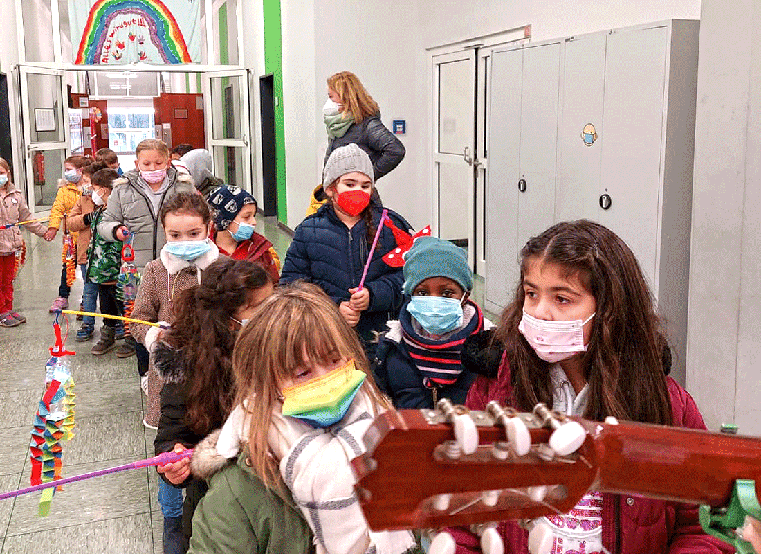 Aus dem Unterricht in der Feldsieper Schule Bochum