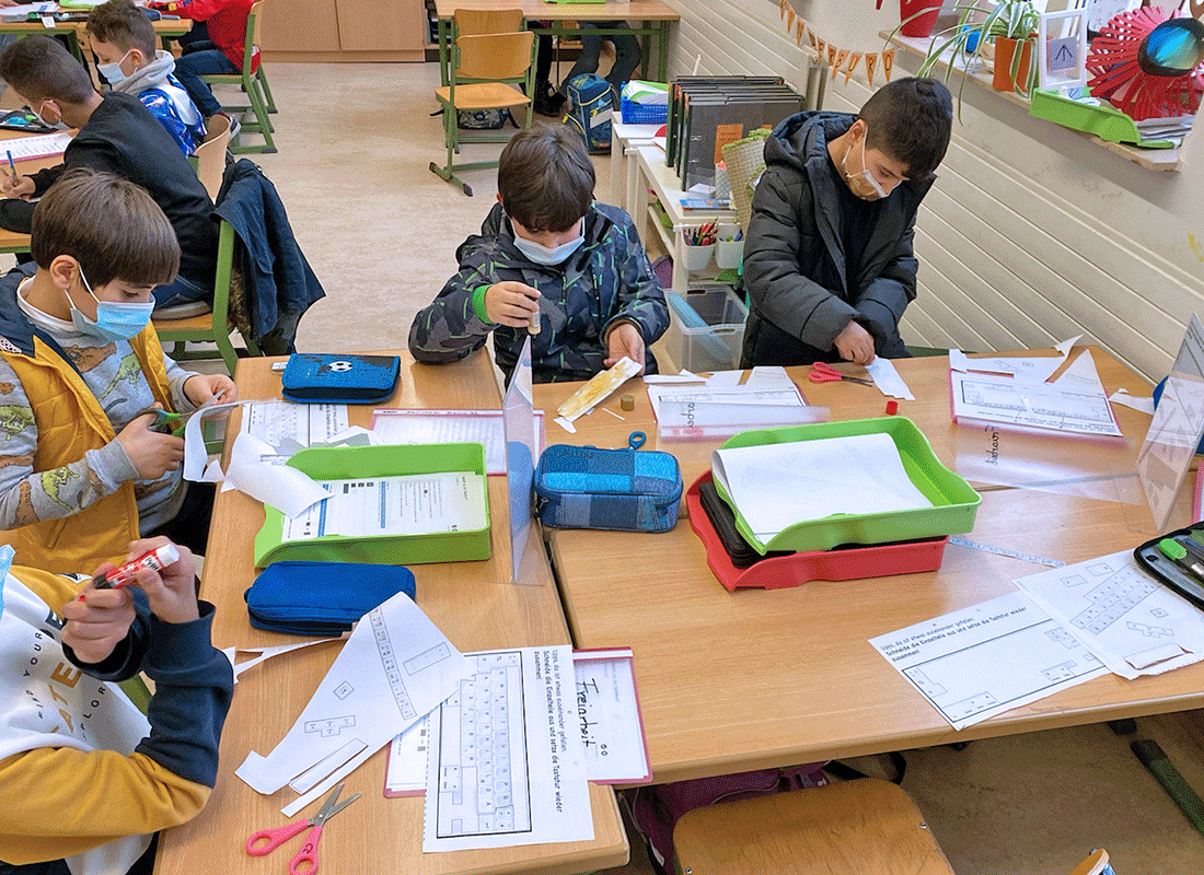 Aus dem Unterricht in der Feldsieper Schule Bochum