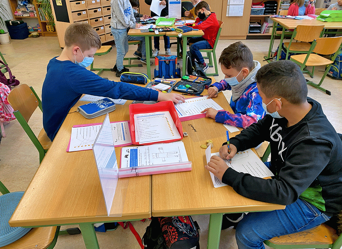 Aus dem Unterricht in der Feldsieper Schule Bochum