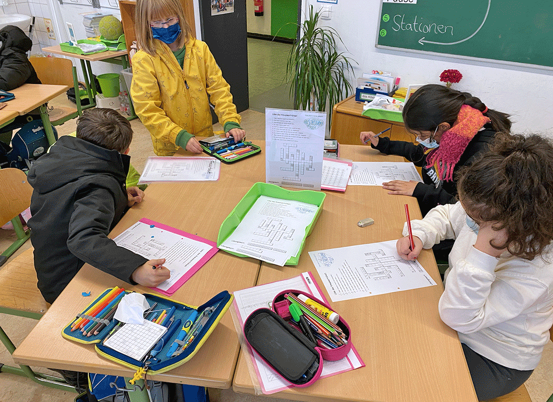 Aus dem Unterricht in der Feldsieper Schule Bochum