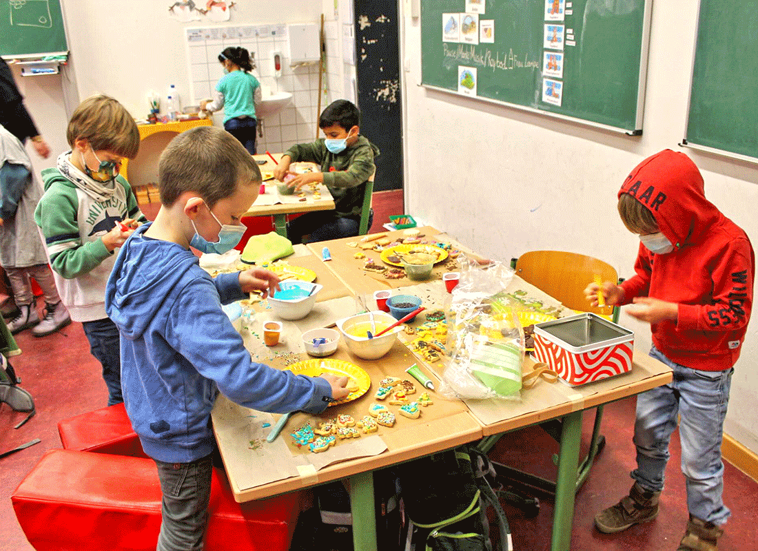 Aus dem Unterricht in der Feldsieper Schule Bochum