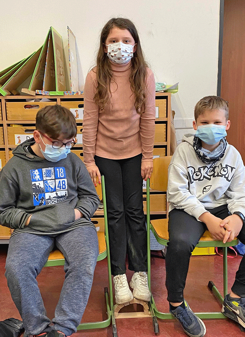 Aus dem Unterricht in der Feldsieper Schule Bochum