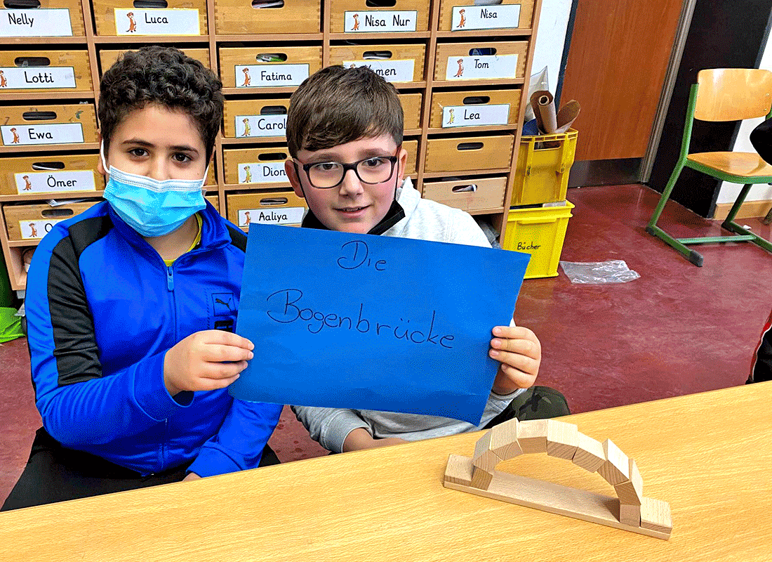 Aus dem Unterricht in der Feldsieper Schule Bochum