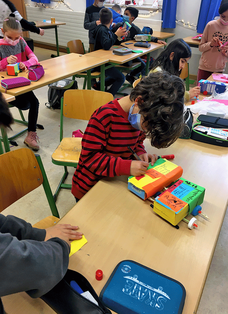 Aus dem Unterricht in der Feldsieper Schule Bochum