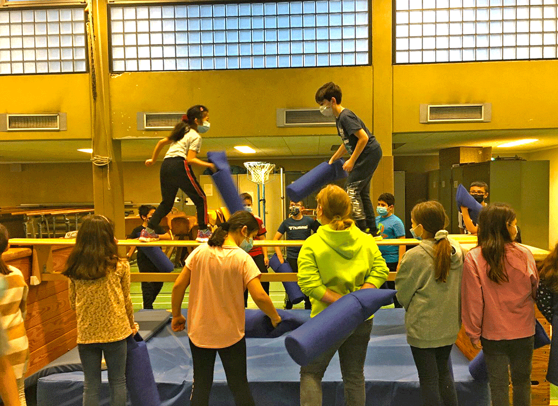 Sportunterricht an der Feldsieper Grundschule Bochum