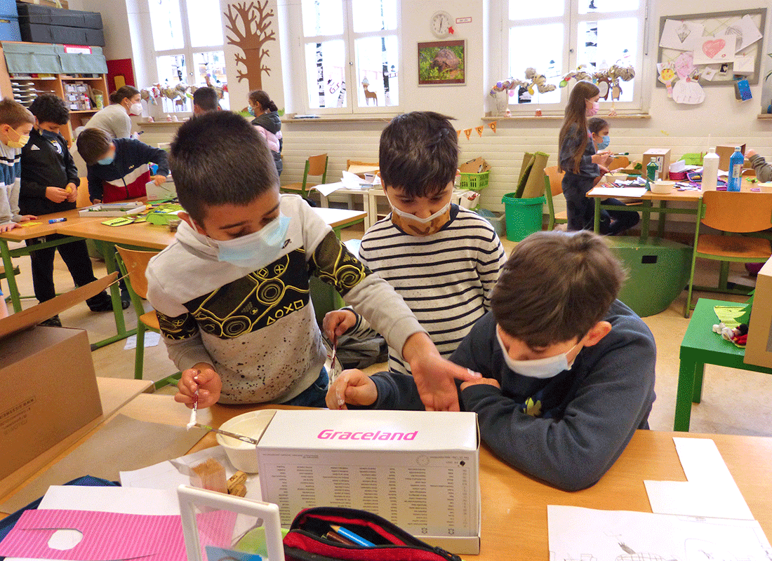 Aus dem Unterricht in der Feldsieper Schule Bochum