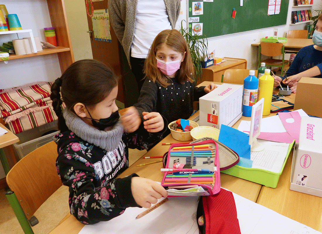 Aus dem Unterricht in der Feldsieper Schule Bochum