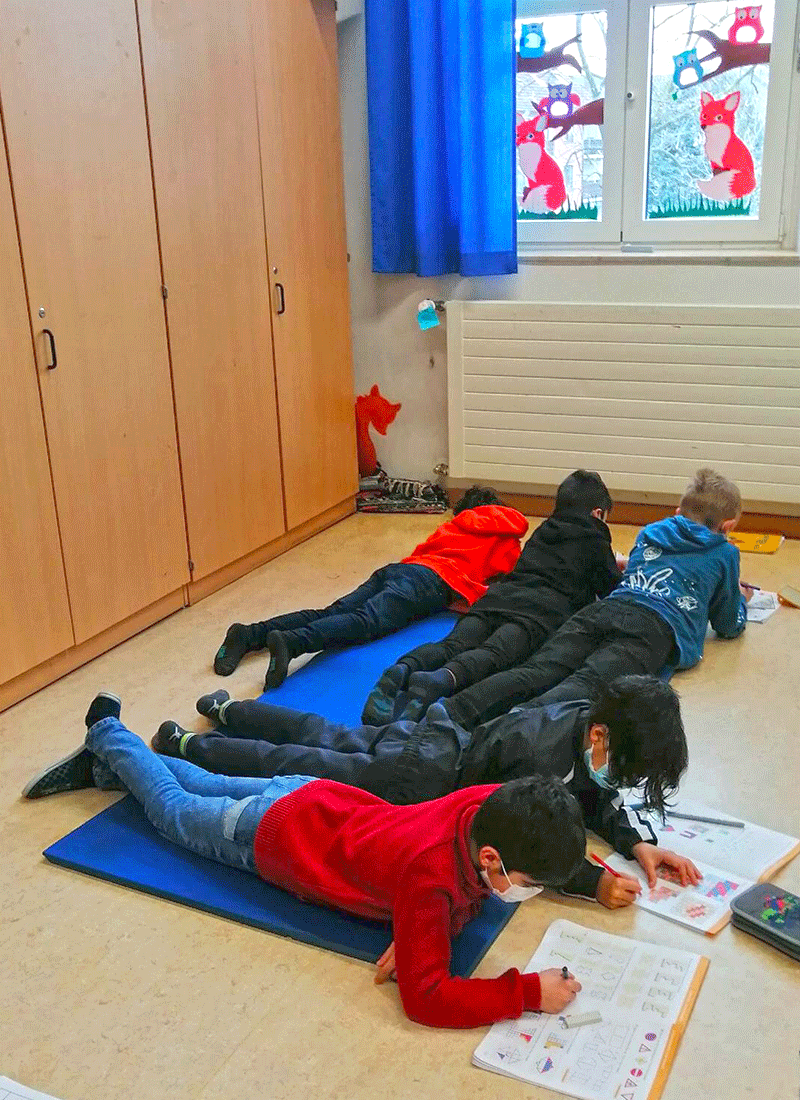 Aus dem Unterricht in der Feldsieper Schule Bochum