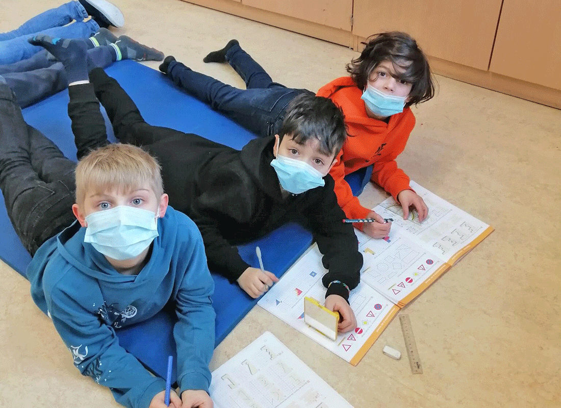 Aus dem Unterricht an der Feldsieper Grundschule Bochum