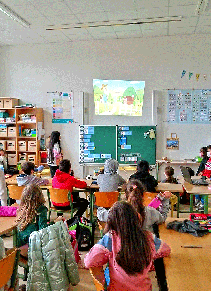 Aus dem Unterricht in der Feldsieper Schule Bochum