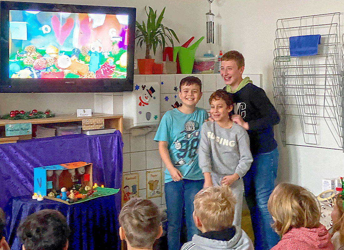 Aus dem Unterricht in der Feldsieper Schule Bochum