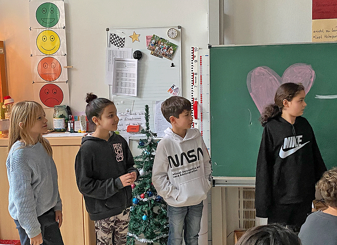 Aus dem Unterricht in der Feldsieper Schule Bochum