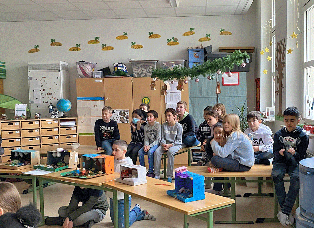 Aus dem Unterricht in der Feldsieper Schule Bochum
