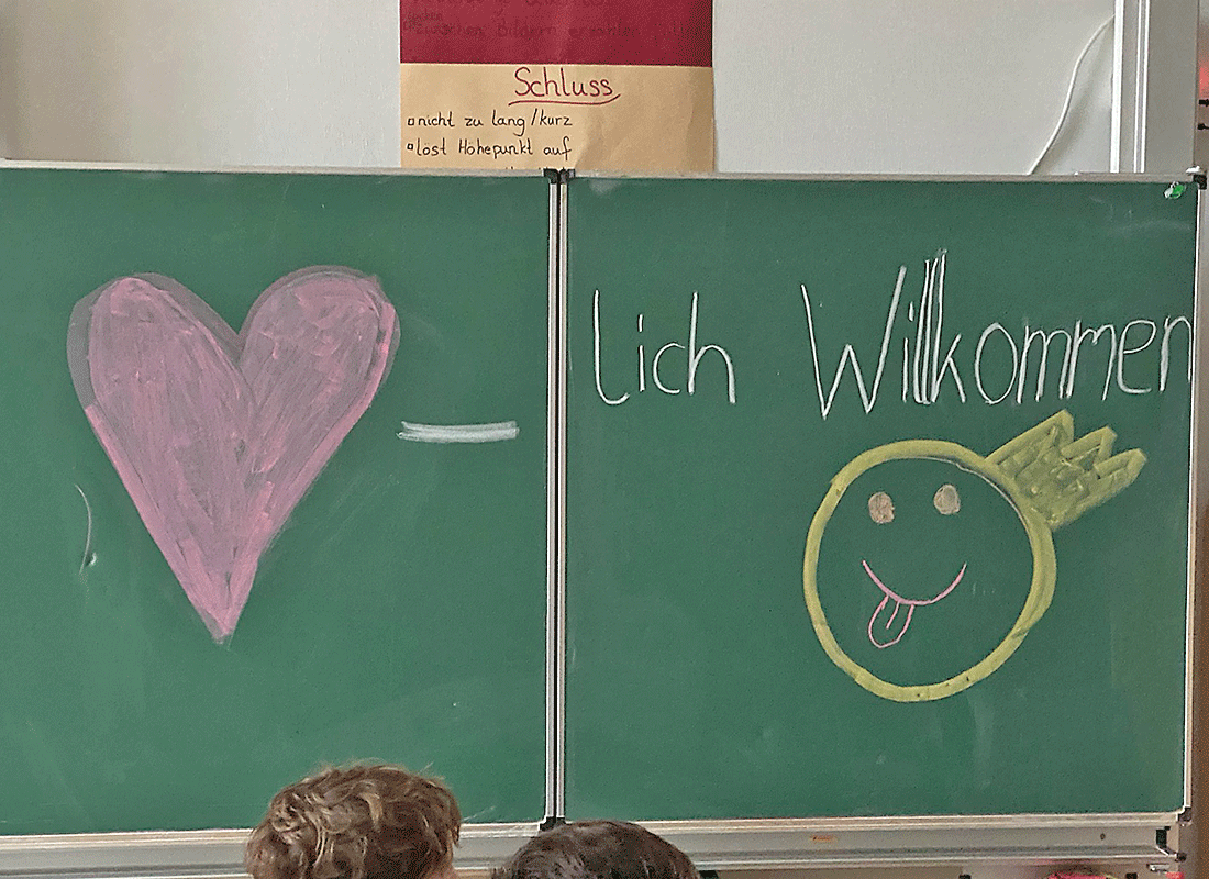 Aus dem Unterricht in der Feldsieper Schule Bochum