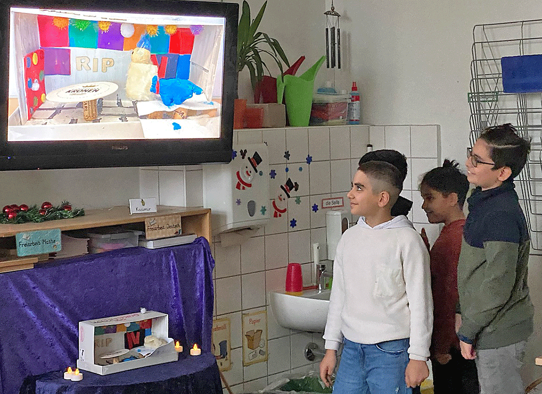 Aus dem Unterricht in der Feldsieper Schule Bochum