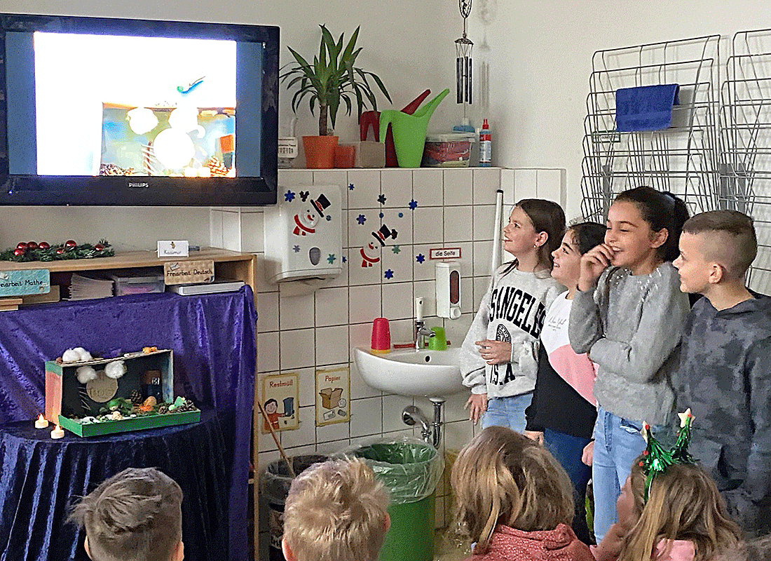 Aus dem Unterricht in der Feldsieper Schule Bochum
