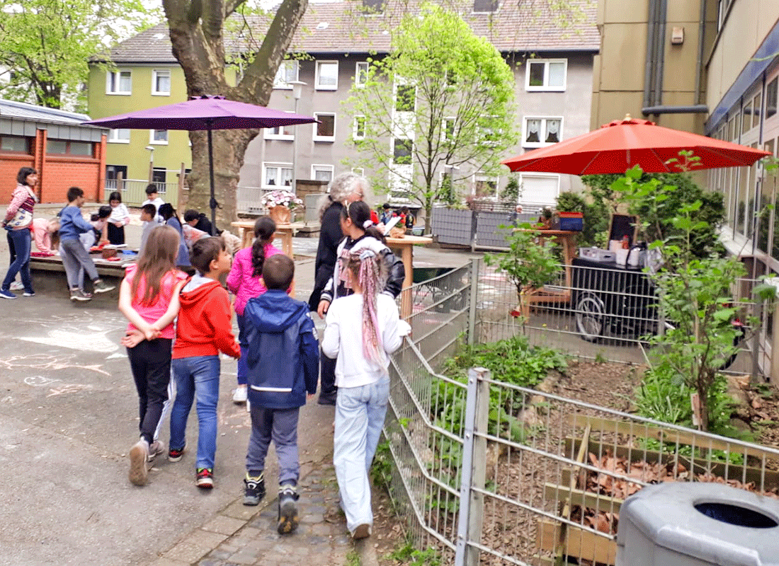 Aus dem Unterricht in der Feldsieper Schule Bochum