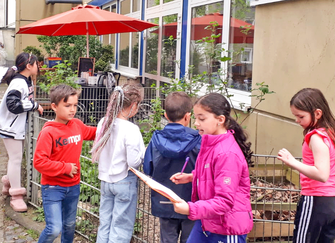 Aus dem Unterricht in der Feldsieper Schule Bochum