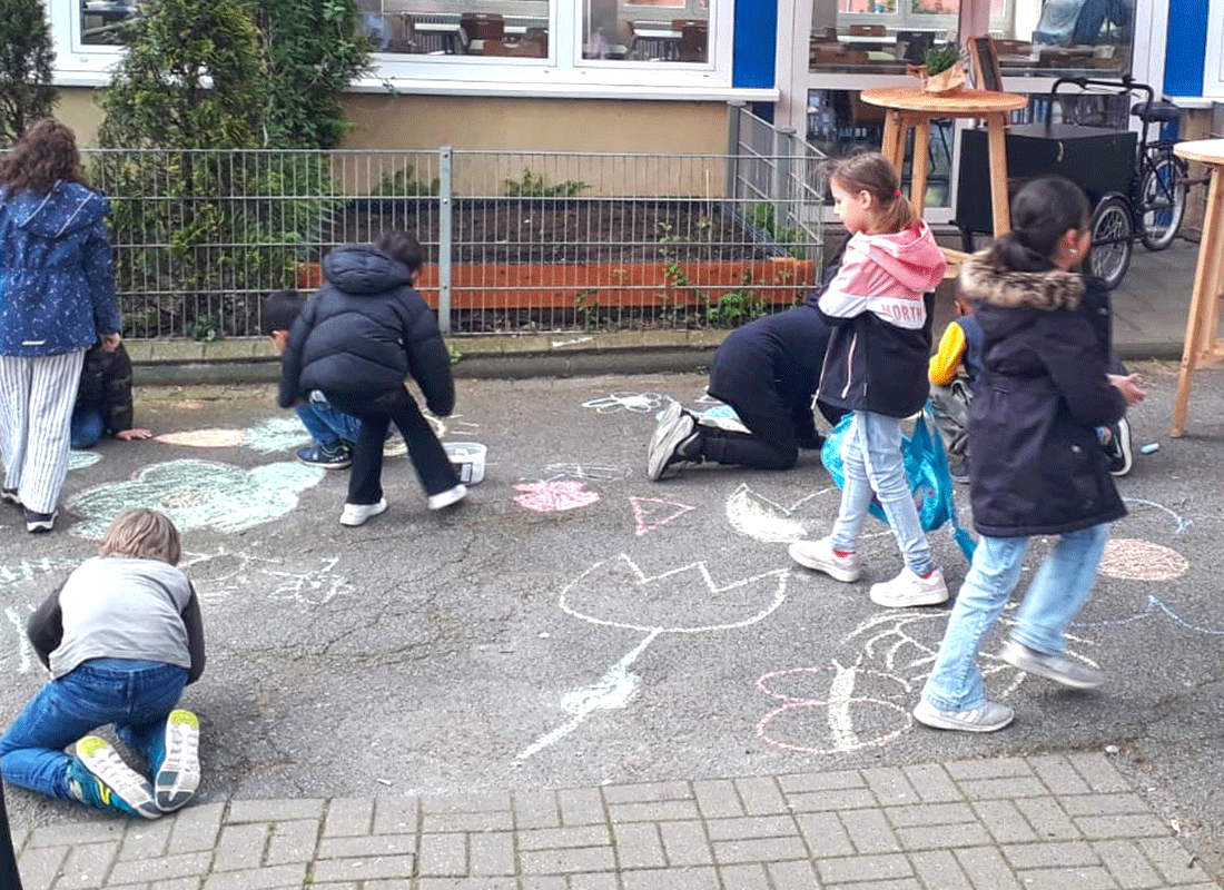 Aus dem Unterricht in der Feldsieper Schule Bochum