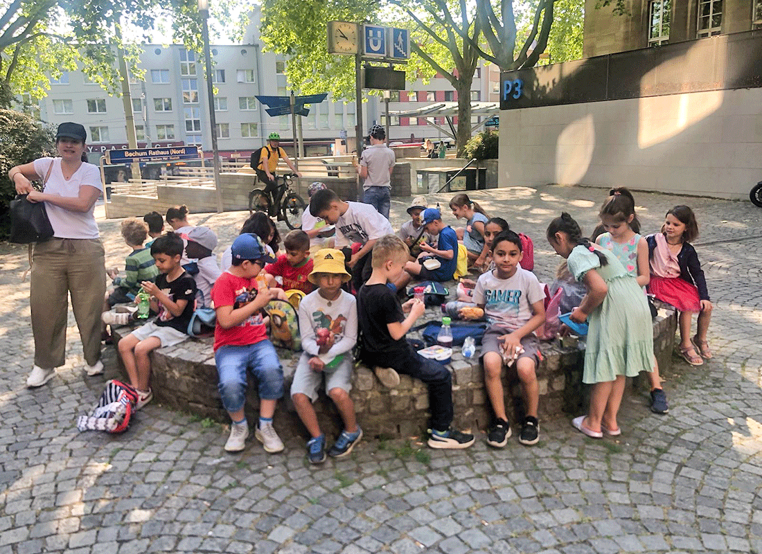 Aus dem Unterricht in der Feldsieper Schule Bochum