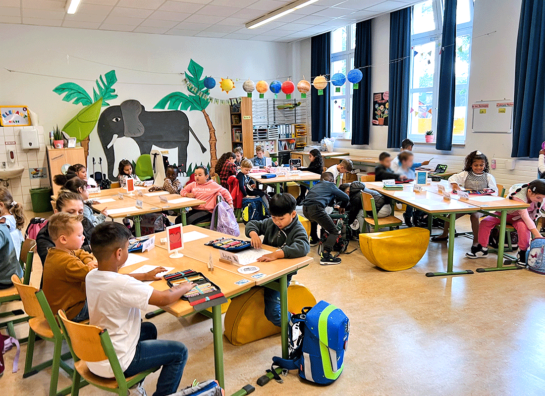 Aus dem Unterricht in der Feldsieper Schule Bochum