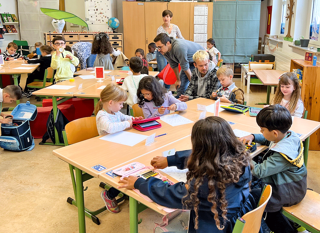 Aus dem Unterricht in der Feldsieper Schule Bochum