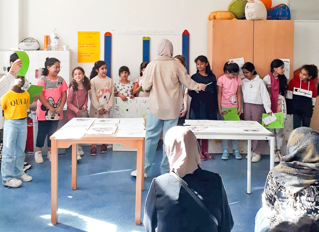 Aus dem Unterricht in der Feldsieper Schule Bochum