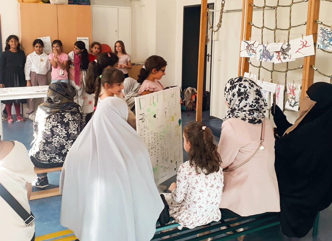 Aus dem Unterricht in der Feldsieper Schule Bochum