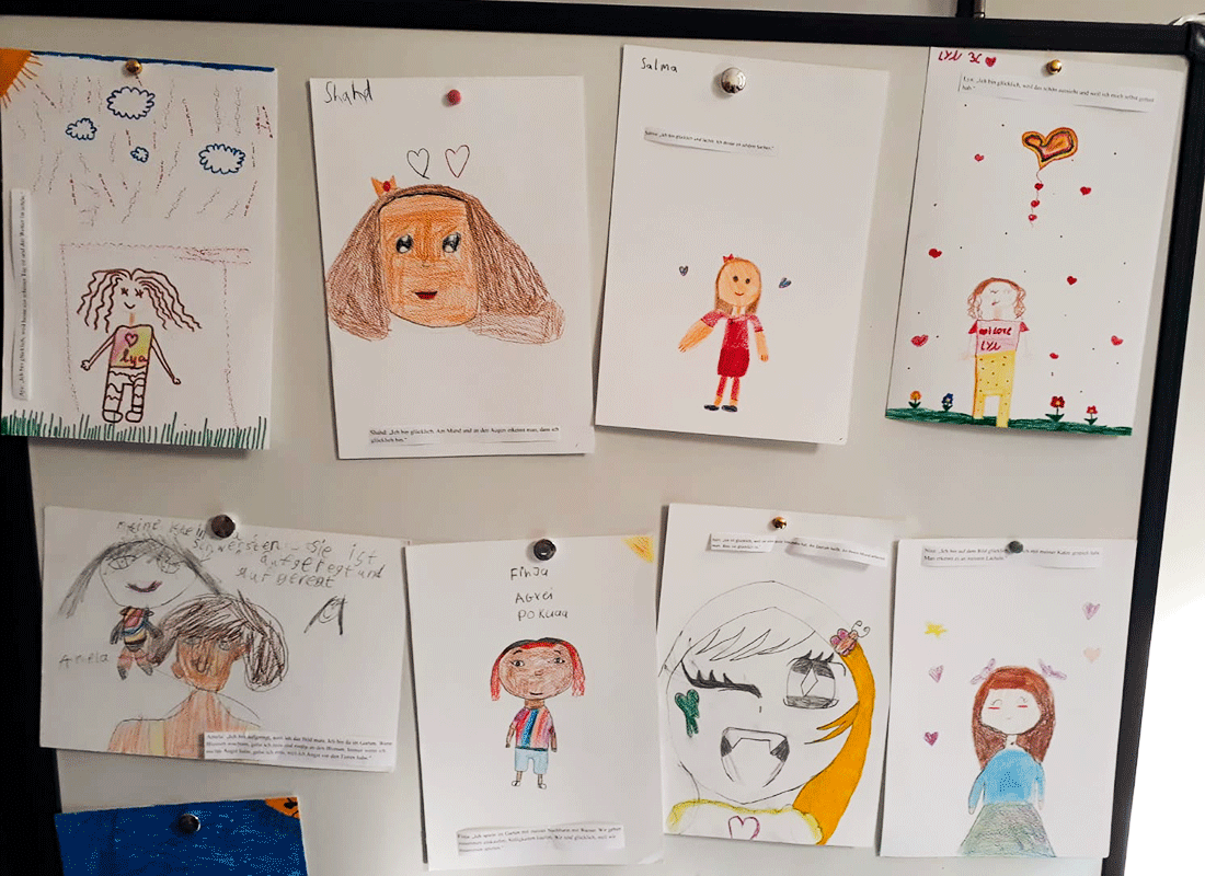Aus dem Unterricht in der Feldsieper Schule Bochum