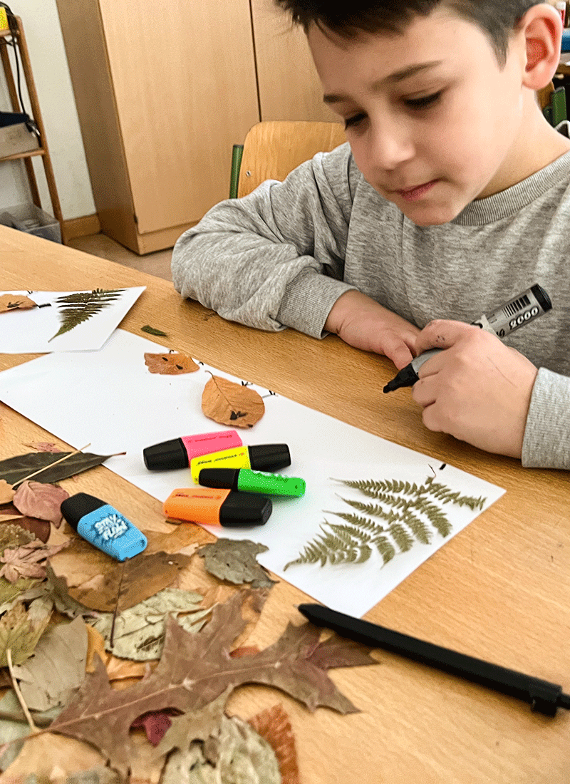 Aus dem Unterricht in der Feldsieper Schule Bochum