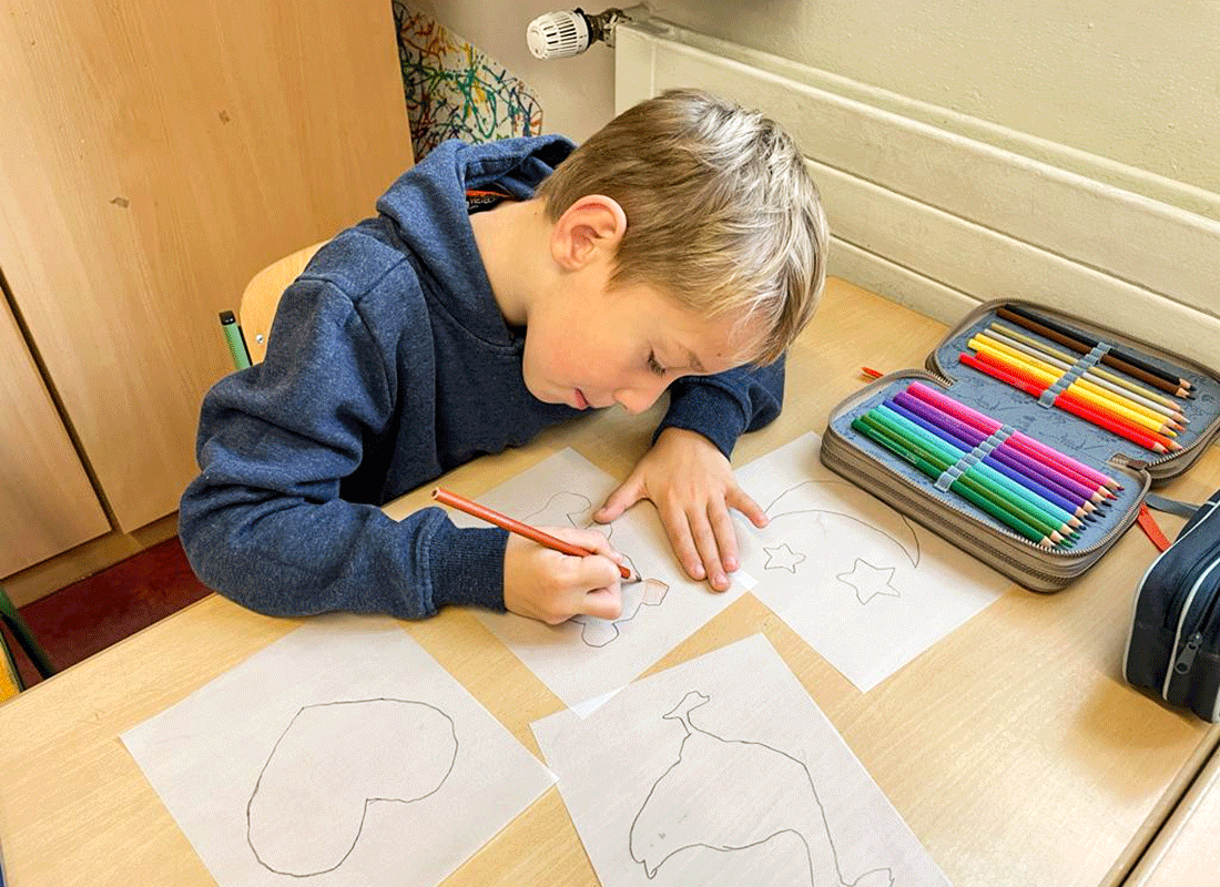 Aus dem Unterricht in der Feldsieper Schule Bochum