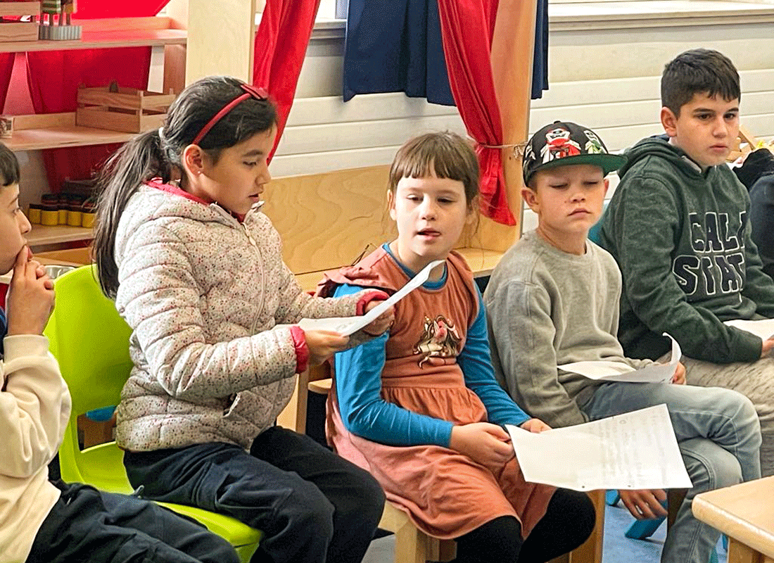 Aus dem Unterricht in der Feldsieper Schule Bochum