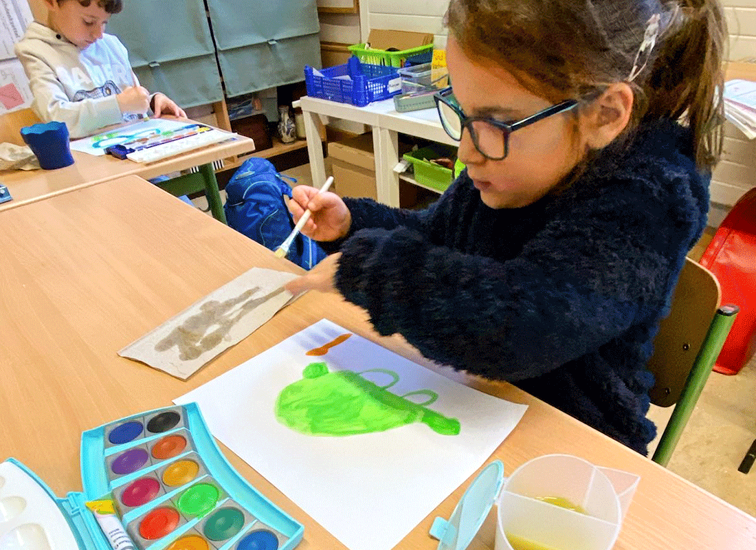 Aus dem Unterricht in der Feldsieper Schule Bochum