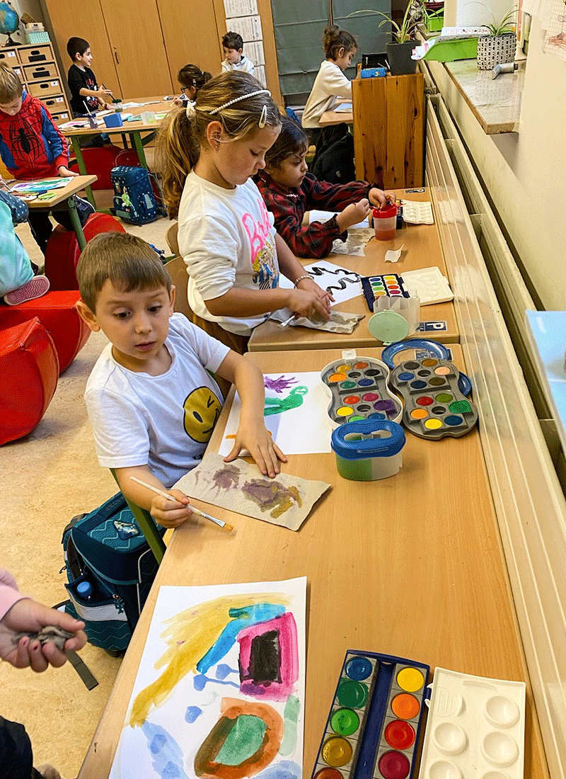 Aus dem Unterricht in der Feldsieper Schule Bochum